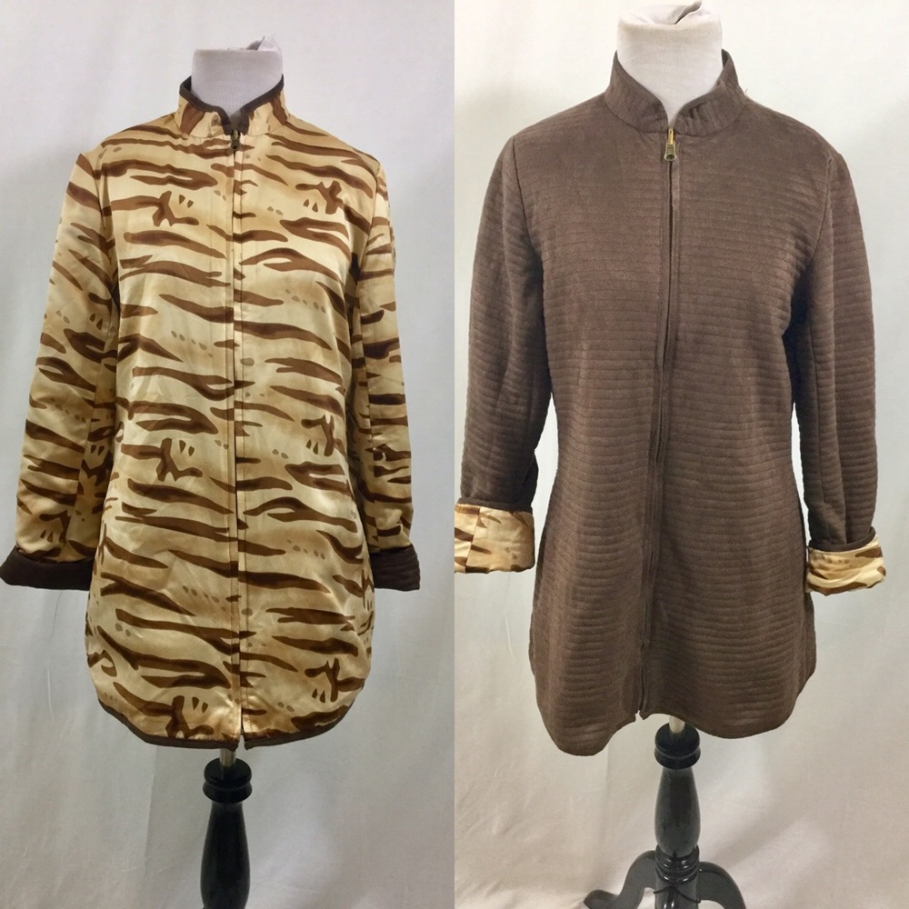 Reversible Jacket Animal Print